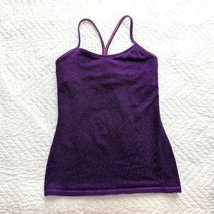 Lululemon purple tank top